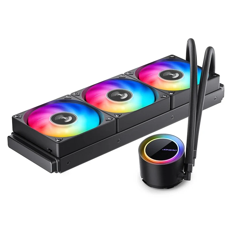 Jonsbo TG-360 ARGB 360MM Water/Liquid CPU Cooler (Black, White)