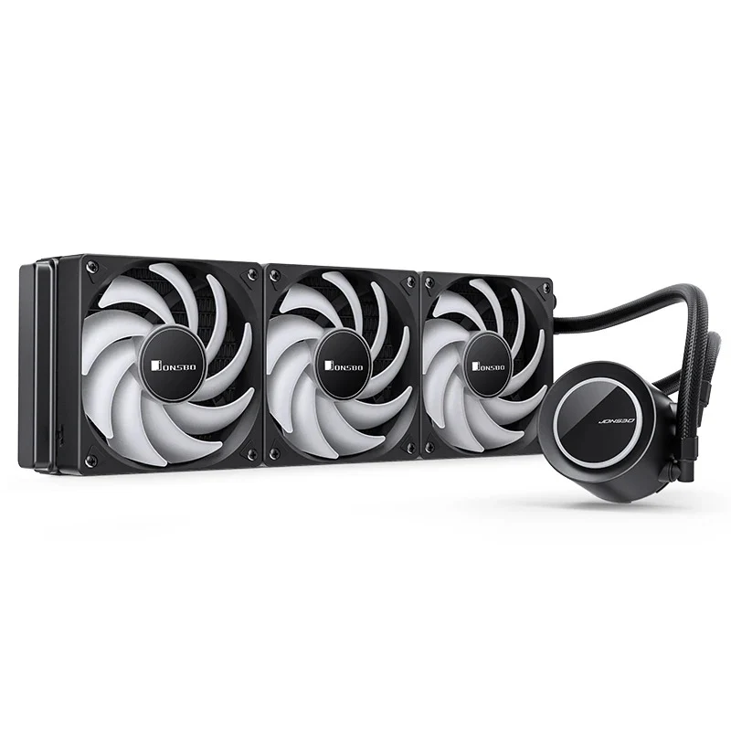 Jonsbo TG-360 ARGB 360MM Water/Liquid CPU Cooler (Black, White)