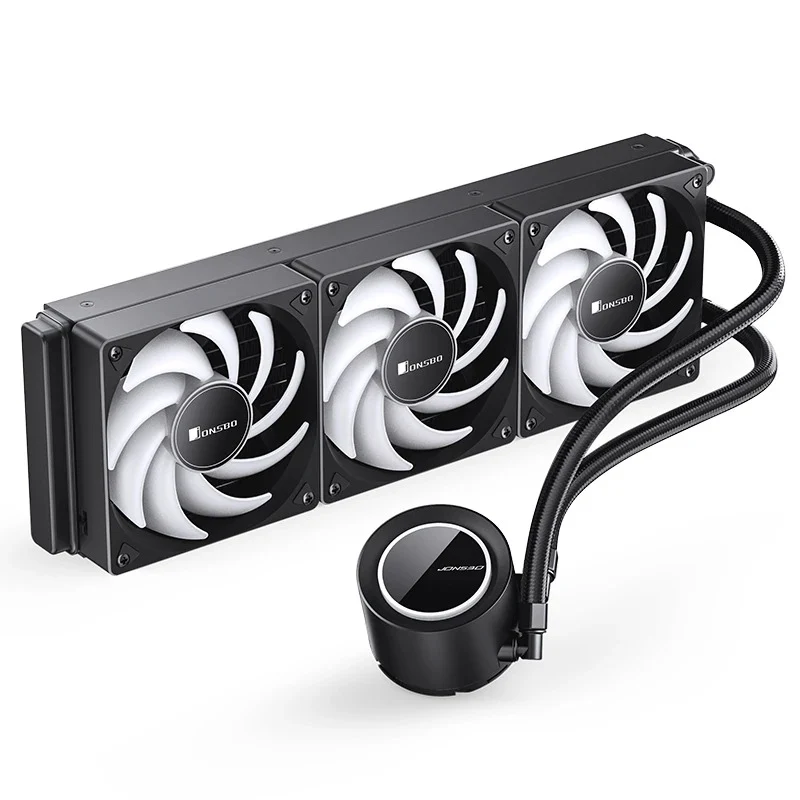 Jonsbo TG-360 ARGB 360MM Water/Liquid CPU Cooler (Black, White)
