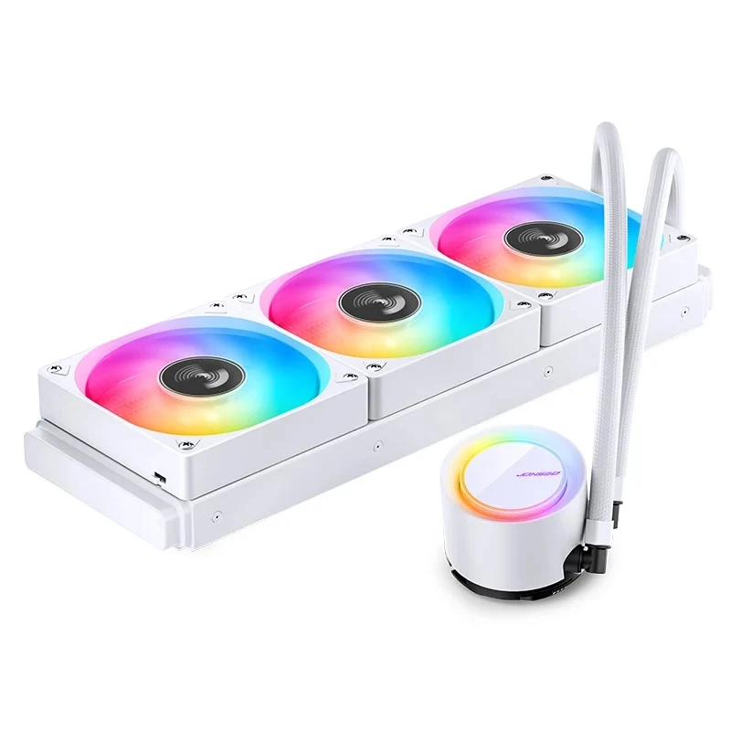 Jonsbo TG-360 ARGB 360MM Water/Liquid CPU Cooler (Black, White)