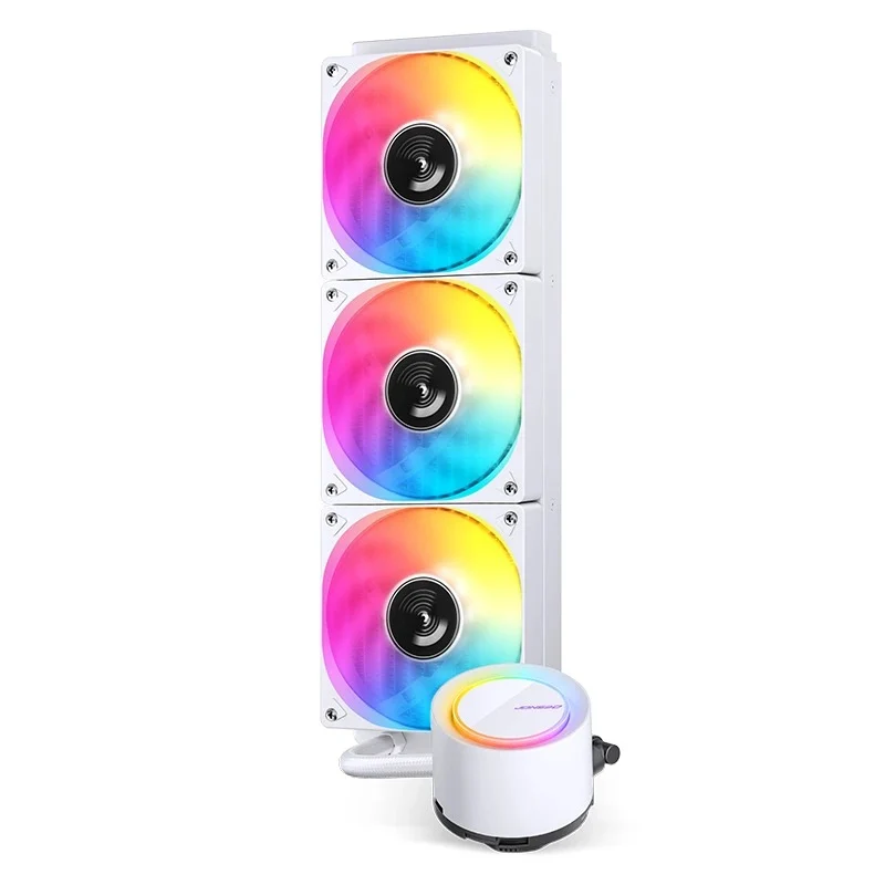 Jonsbo TG-360 ARGB 360MM Water/Liquid CPU Cooler (Black, White)