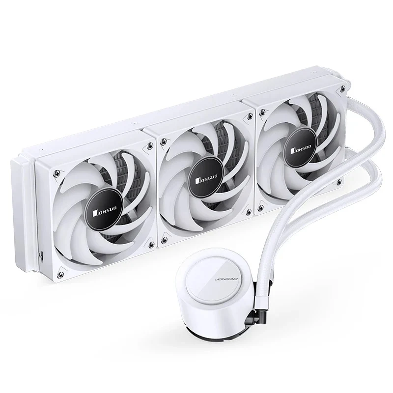 Jonsbo TG-360 ARGB 360MM Water/Liquid CPU Cooler (Black, White)