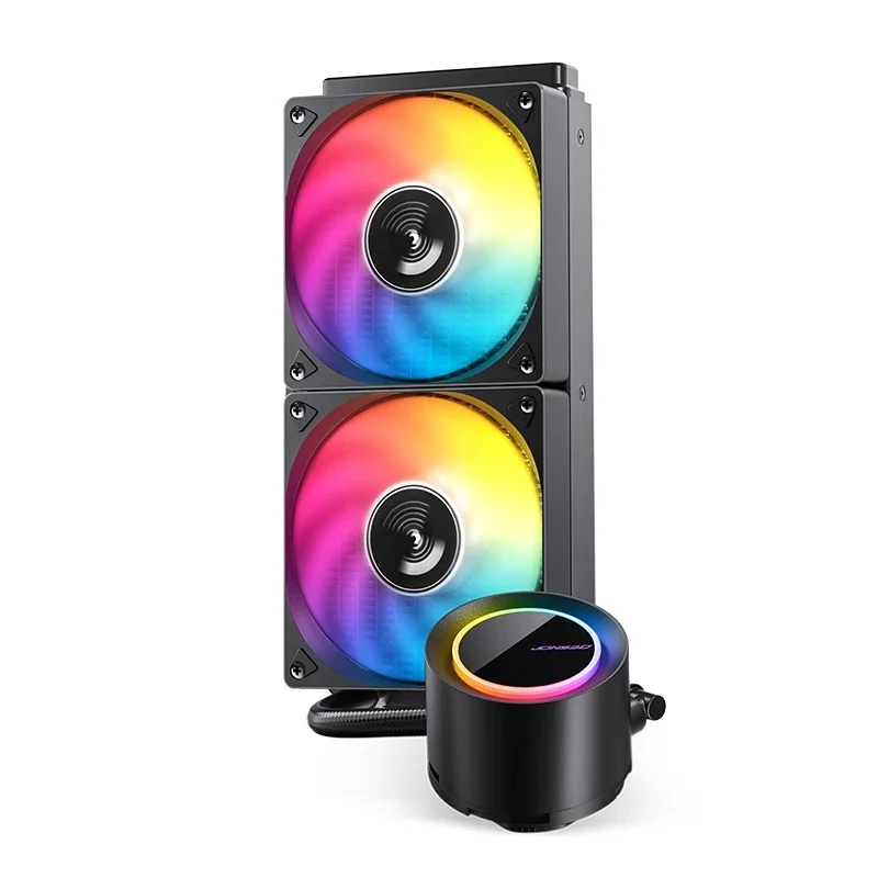Jonsbo TG-240 ARGB 240MM Water/Liquid CPU Cooler (Black, White)