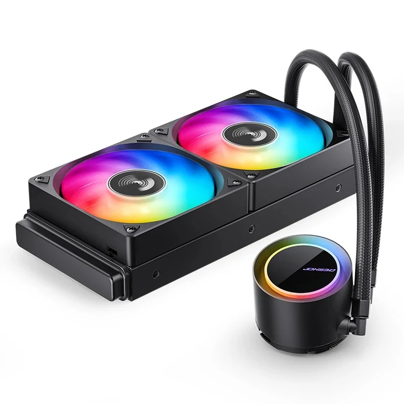 Jonsbo TG-240 ARGB 240MM Water/Liquid CPU Cooler (Black, White)