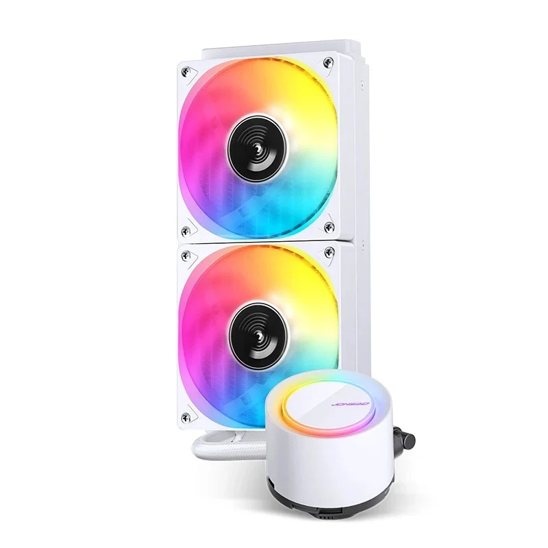 Jonsbo TG-240 ARGB 240MM Water/Liquid CPU Cooler (Black, White)