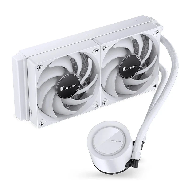 Jonsbo TG-240 ARGB 240MM Water/Liquid CPU Cooler (Black, White)