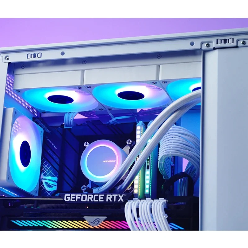 Jonsbo TG-240 ARGB 240MM Water/Liquid CPU Cooler (Black, White)