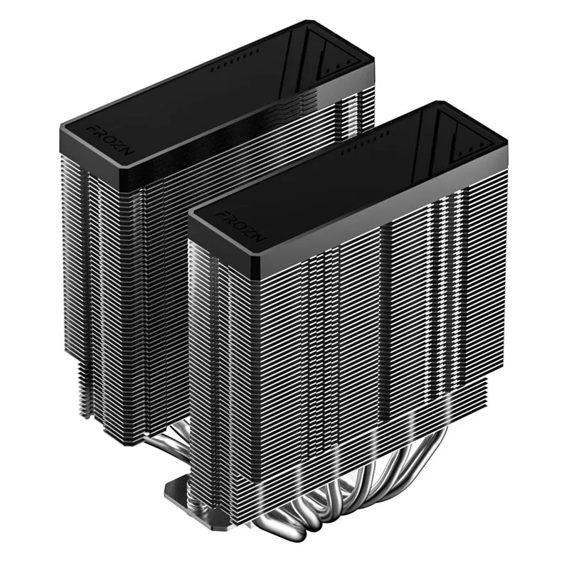 ID-Cooling Frozn A620 Pro SE ARGB Twin Tower CPU Cooler with 2x120mm PWM FAN (Black)