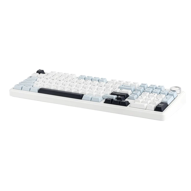 Aula F99 Pro Tri-Mode 96% 100-Key Gasket-Mounted Mechanical Keyboard with Knob (Star Vector Switch) (Blue/White/Black)