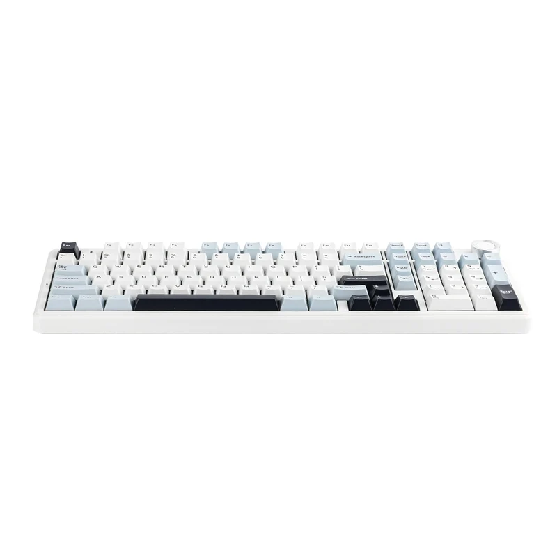 Aula F99 Pro Tri-Mode 96% 100-Key Gasket-Mounted Mechanical Keyboard with Knob (Star Vector Switch) (Blue/White/Black)