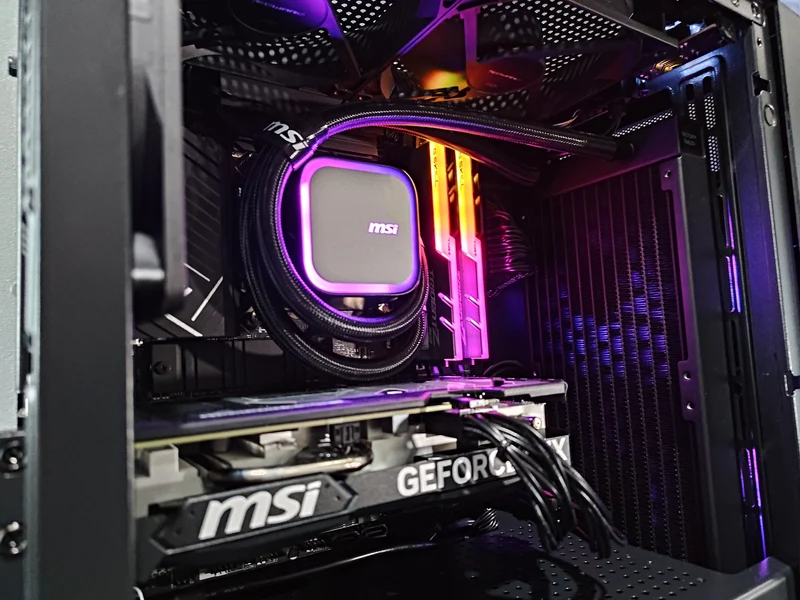 Sigma Air M2 Black Desktop Gaming PC | Intel i5 14400F | 32GB RAM | 1TB SSD | with WiFi + Bluetooth | GeForce RTX 4060 TI OC | Windows 11 Pro