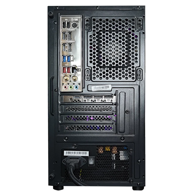 Sigma Air M2 Black Desktop Gaming PC | Intel i5 14400F | 32GB RAM | 1TB SSD | with WiFi + Bluetooth | GeForce RTX 4060 TI OC | Windows 11 Pro