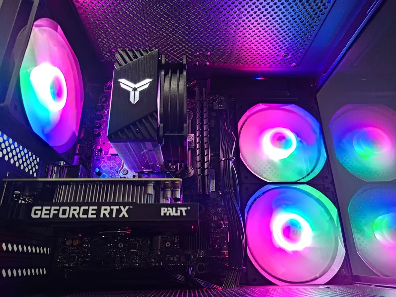 Alpha Eris V3 Black Desktop Gaming PC | Intel i5 12400F | 16GB RAM | 512GB SSD | RTX 3050 | Windows 11 Pro