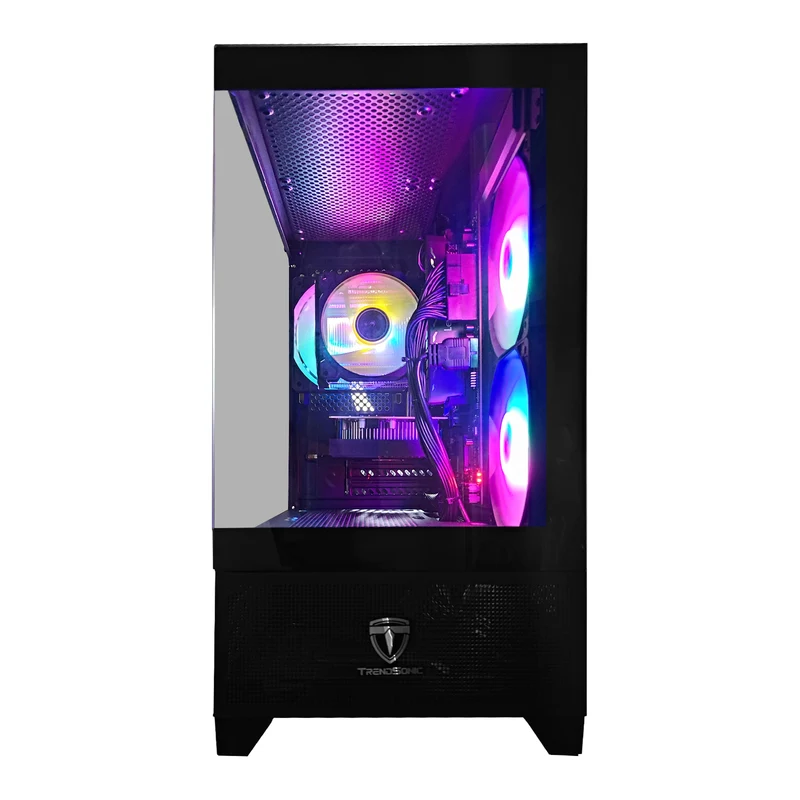 Alpha Eris V3 Black Desktop Gaming PC | Intel i5 12400F | 16GB RAM | 512GB SSD | RTX 3050 | Windows 11 Pro