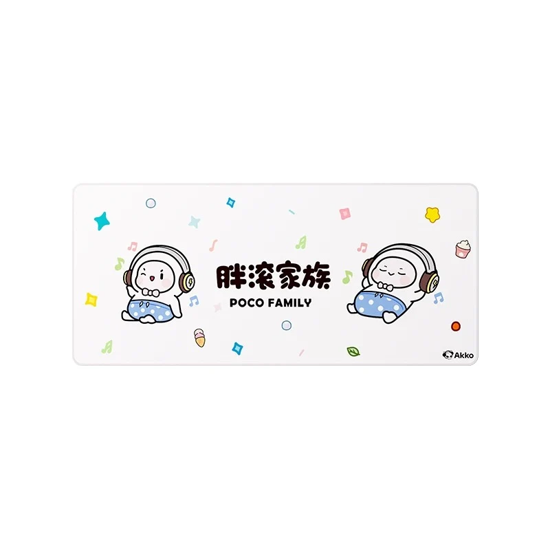 Akko Poco Family Mouse Pad (Poco Seal, Poco Pig, Poco Duck, Poco Penguin, Poco Lamb, Poco Bear) (900mm x 400mm)