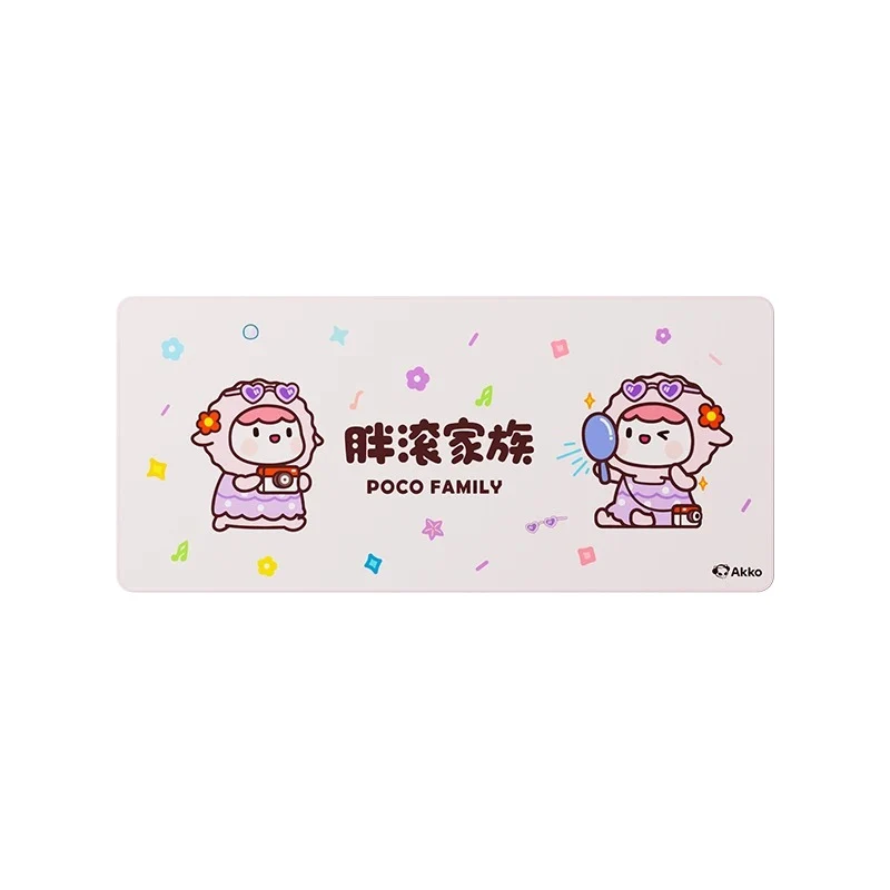 Akko Poco Family Mouse Pad (Poco Seal, Poco Pig, Poco Duck, Poco Penguin, Poco Lamb, Poco Bear) (900mm x 400mm)