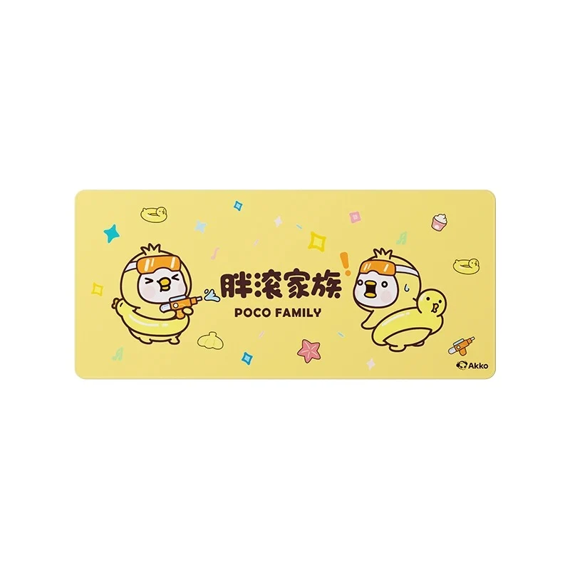 Akko Poco Family Mouse Pad (Poco Seal, Poco Pig, Poco Duck, Poco Penguin, Poco Lamb, Poco Bear) (900mm x 400mm)