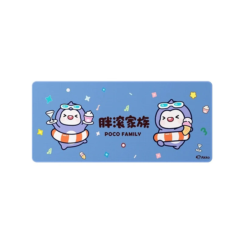 Akko Poco Family Mouse Pad (Poco Seal, Poco Pig, Poco Duck, Poco Penguin, Poco Lamb, Poco Bear) (900mm x 400mm)