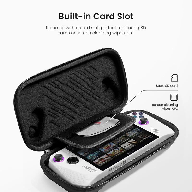 Tomtoc FancyCase G02 ROG Ally Eva Case (Black) (G02S1D1)