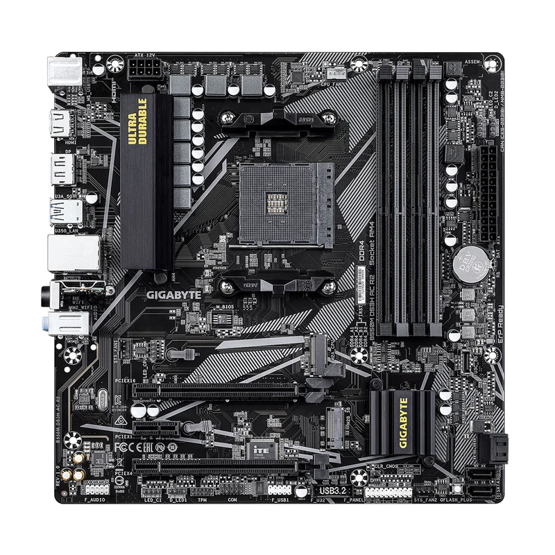 Gigabyte B550M DS3H AC R2 DDR4 Motherboard