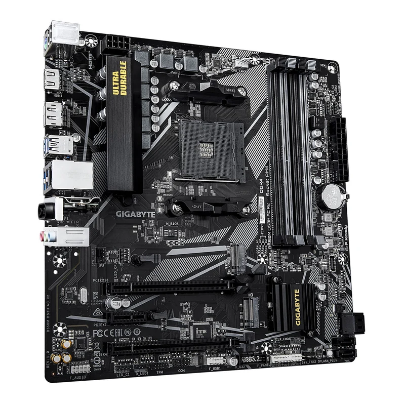 Gigabyte B550M DS3H AC R2 DDR4 Motherboard