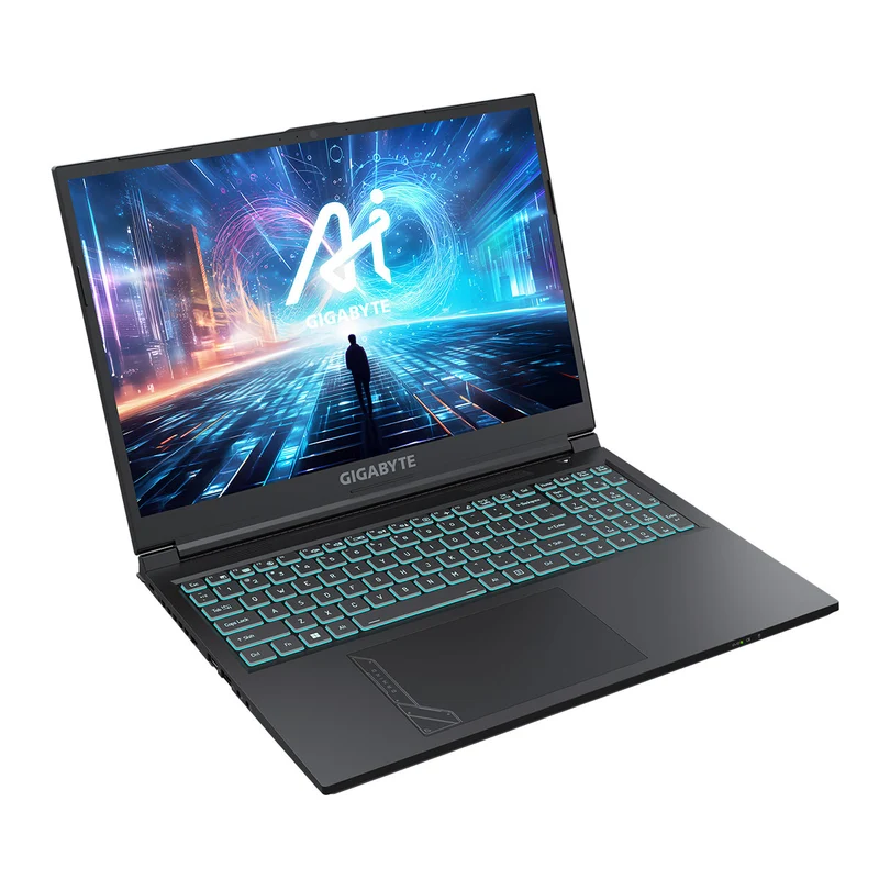 Gigabyte G6 KF-73PH893KH Laptop (Iron Gray) | 16" FHD (1920x1080) 165Hz | i7-13700H | 16GB RAM | 512GB SSD | RTX 4060 | Windows 11 Home | Gigabyte Gaming Backpack