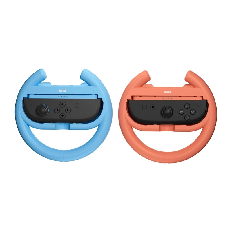 IINE Steering Wheel 2-Piece Set for Nintendo Switch 2