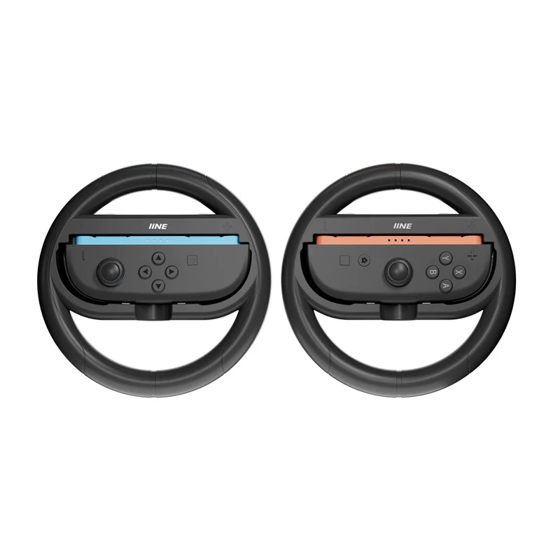 IINE Steering Wheel 2-Piece Set for Nintendo Switch 2