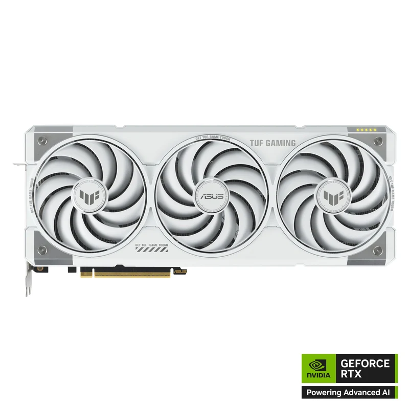 Asus TUF Gaming GeForce RTX 5070 Ti OC 16GB GDDR7 Graphics Card (White)