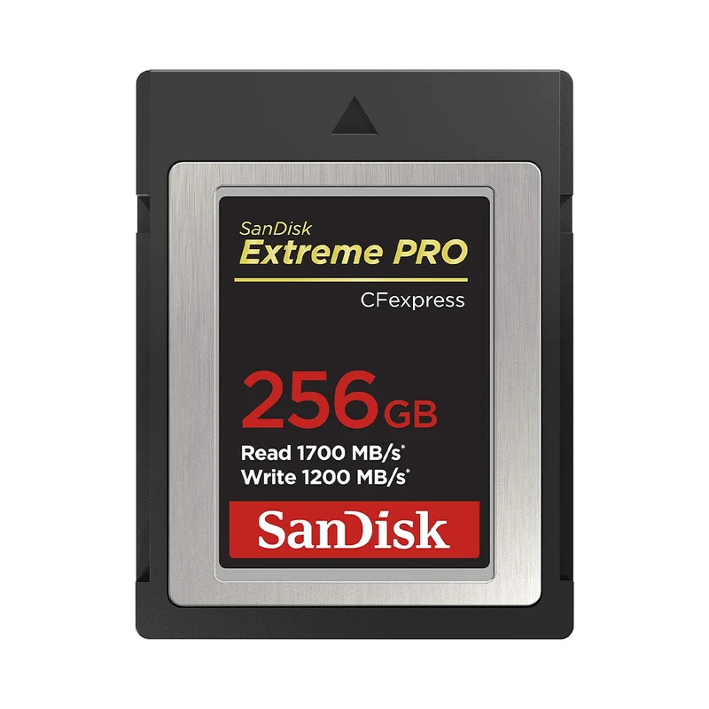 SanDisk Extreme PRO 256GB CFexpress Card TYPE-B 1700MB/s Read 1200MB/s Writed SD Card