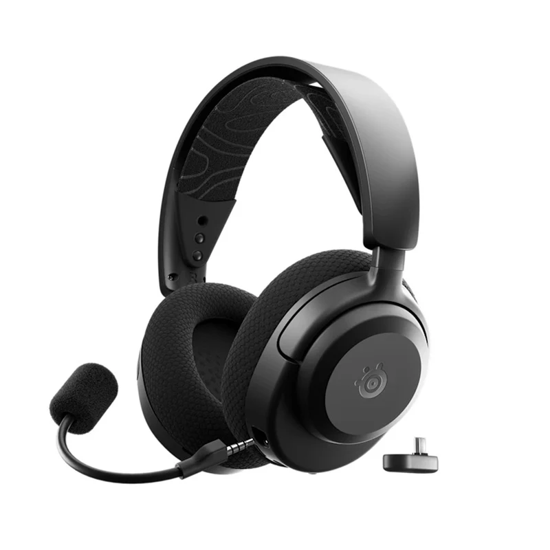 SteelSeries Arctis Nova 3P Wireless Multi-Platform Gaming Headset (Black, White, Aqua, Lavender)