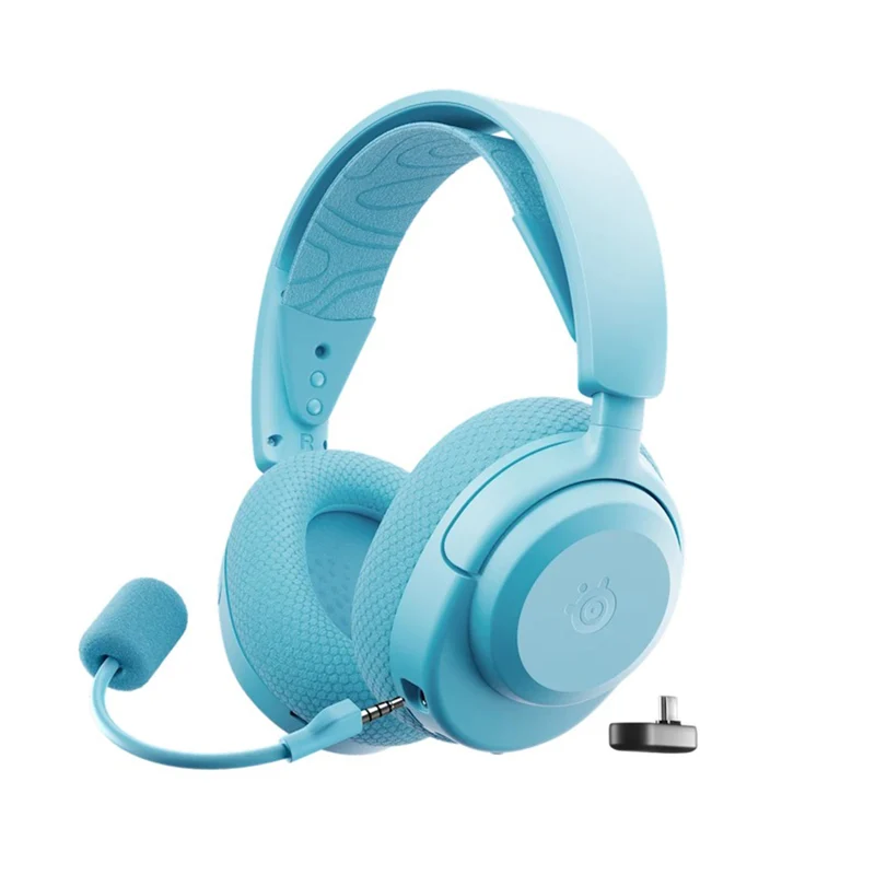 SteelSeries Arctis Nova 3P Wireless Multi-Platform Gaming Headset (Black, White, Aqua, Lavender)