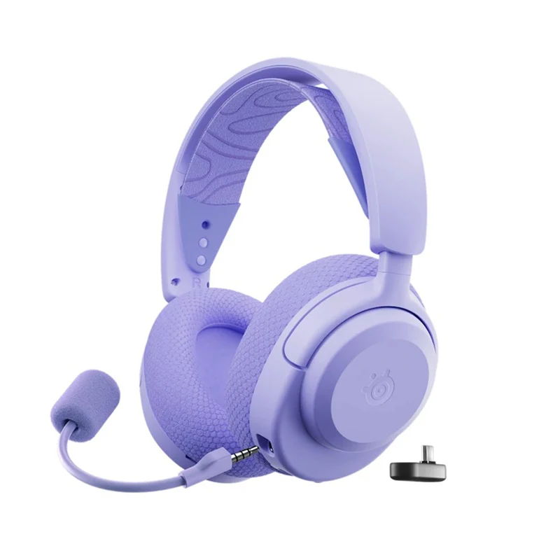 SteelSeries Arctis Nova 3P Wireless Multi-Platform Gaming Headset (Black, White, Aqua, Lavender)