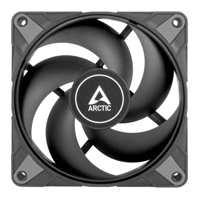 Arctic P12 Max 120mm High Speed PWM Single Fan (Black, White)