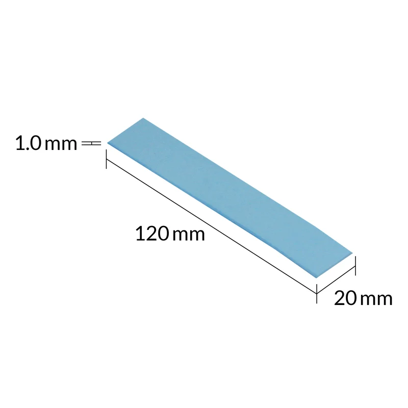 Arctic TP-3 1mm Thick 120x20mm 4 pcs. Premium Performance Thermal Pad (ACTPD00056A)