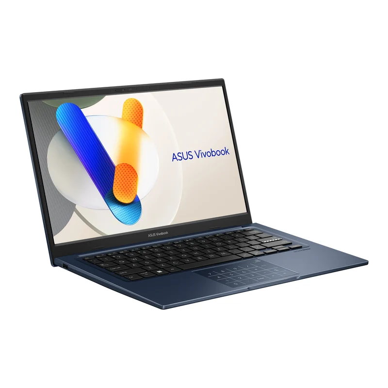 Asus Vivobook X1404VA-EB1418WSM Laptop (Quiet Blue) | 14" FHD (1920x1080) | Core 5-120U | 16GB RAM | 512GB SSD | Intel UHD Graphics | Win 11 Home | MS Office Home 2021 +MS 365 Basic +Asus AP4600 Backpack +Asus Marshmallow MD100 Wireless Mouse (Quiet Blue)