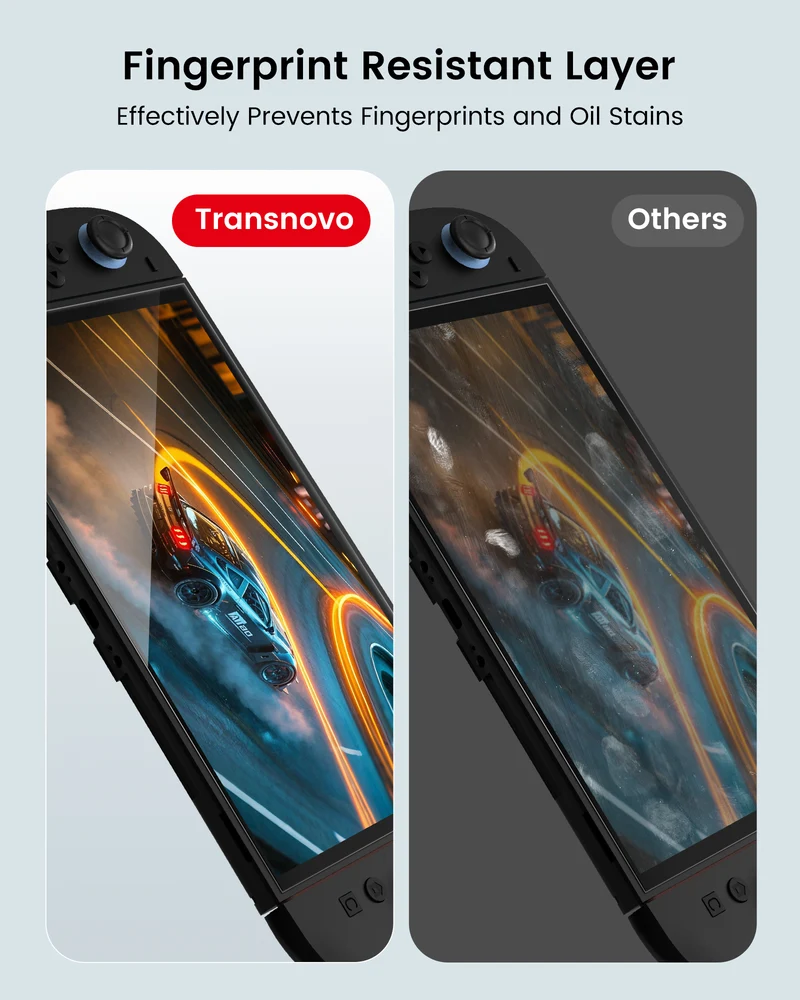Transnovo Tempered Glass HD Screen Protector 2-Pack with Installation Tool for Nintendo Switch 2 (NS2-SP02)