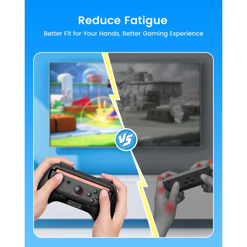 Transnovo Controller Case Shell for Nintendo Switch 2 (Black) (NS2-GA04)