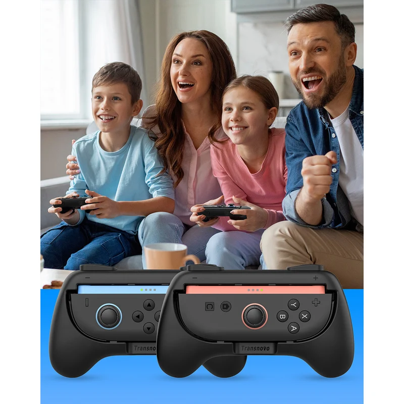 Transnovo Controller Case Shell for Nintendo Switch 2 (Black) (NS2-GA04)