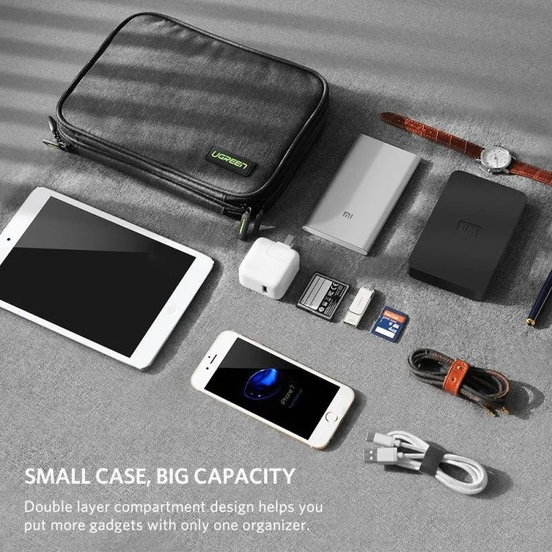 Ugreen Electronics Travel Organizer (Gray) (LP139/50147)