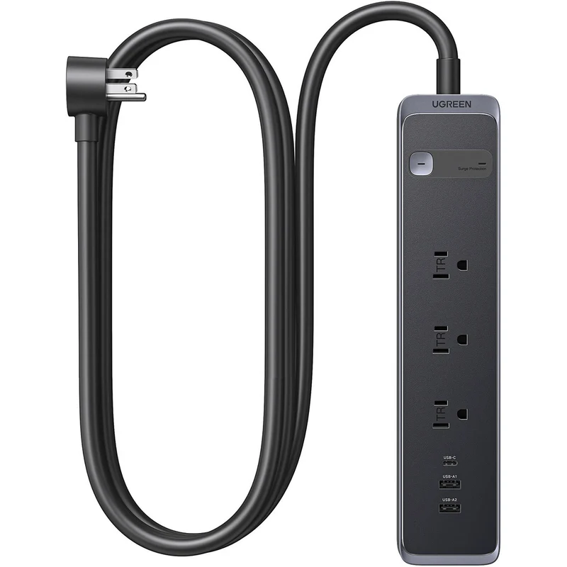 Ugreen 3-Outlet 30W Surge Protector (S731/25353)