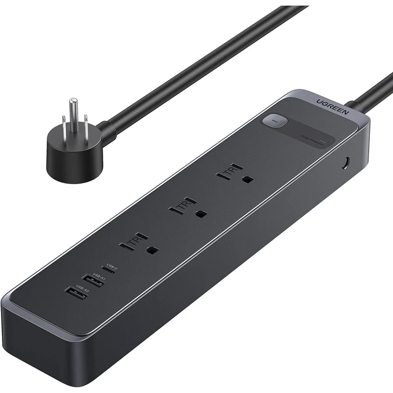 Ugreen 3-Outlet 30W Surge Protector (S731/25353)