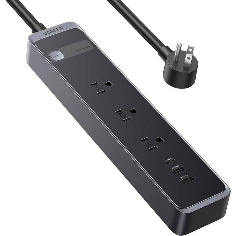 Ugreen 3-Outlet 30W Surge Protector (S731/25353)