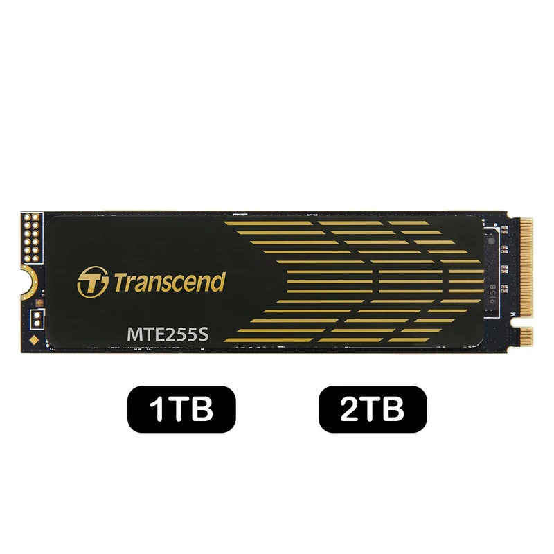 Transcend 255S PCIe NVME GEN4 X4 M.2 Internal SSD (1TB, 2TB) (TS1TMTE255S, TS2TMTE255S)