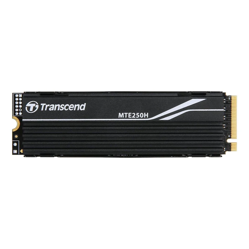 Transcend 250H M.2 2280 NVMe PCIe Gen4 x4 Internal Gaming SSD with Metal Heatsink - Compatible with PS5 (1TB, 2TB, 4TB) (TS1TMTE250H, TS2TMTE250H, TS4TMTE250H)