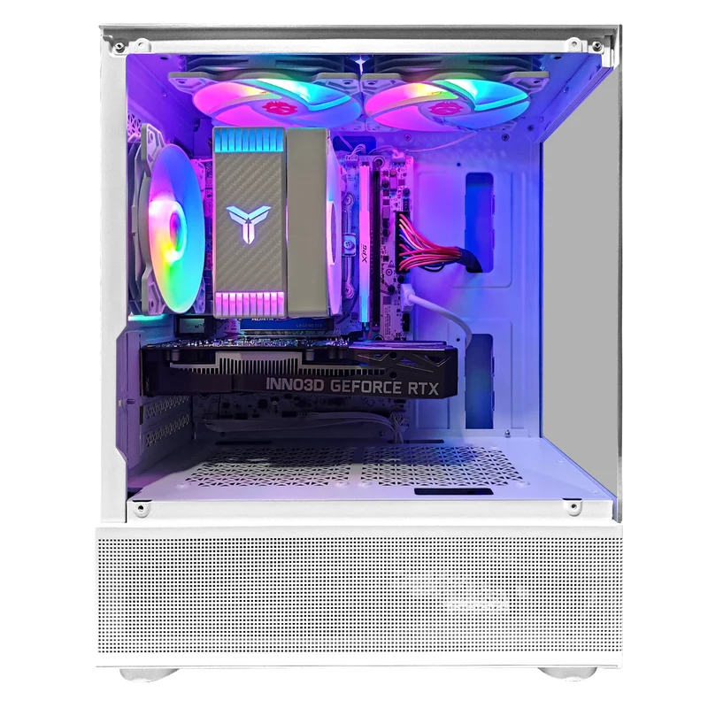 Alpha Reyna White Desktop Gaming PC | Intel i5 12400F | 16GB RAM | 512GB SSD | RTX 3050 | Windows 11 Pro