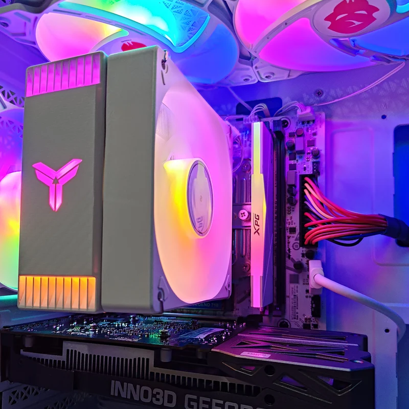 Alpha Reyna White Desktop Gaming PC | Intel i5 12400F | 16GB RAM | 512GB SSD | RTX 3050 | Windows 11 Pro
