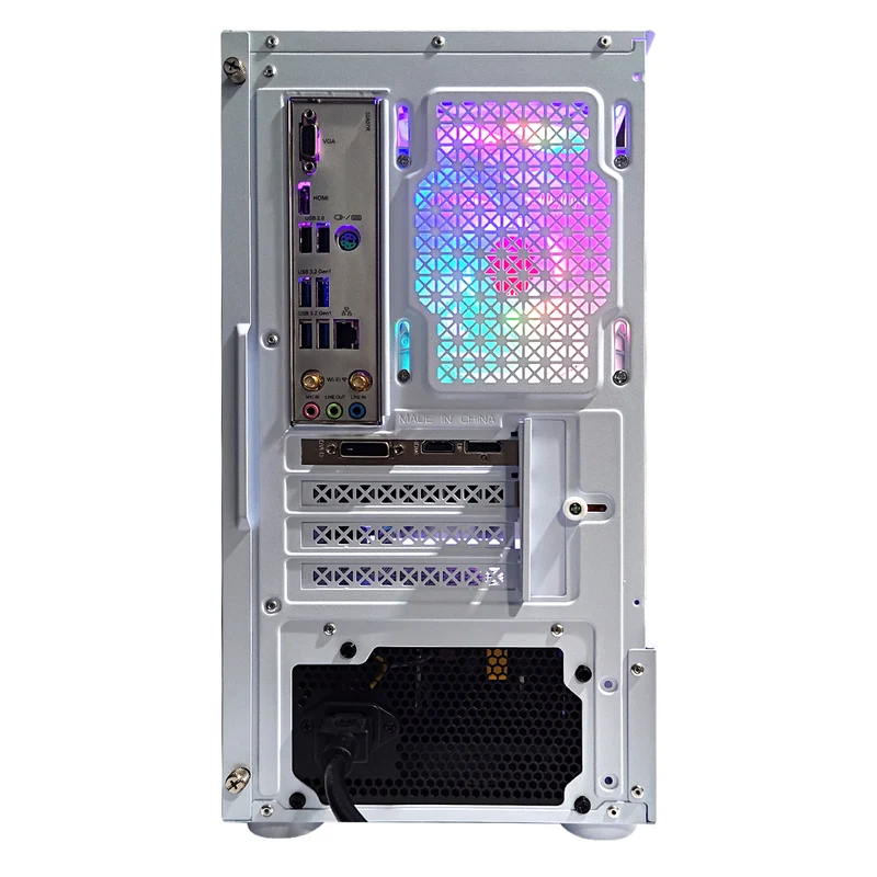 Alpha Reyna White Desktop Gaming PC | Intel i5 12400F | 16GB RAM | 512GB SSD | RTX 3050 | Windows 11 Pro