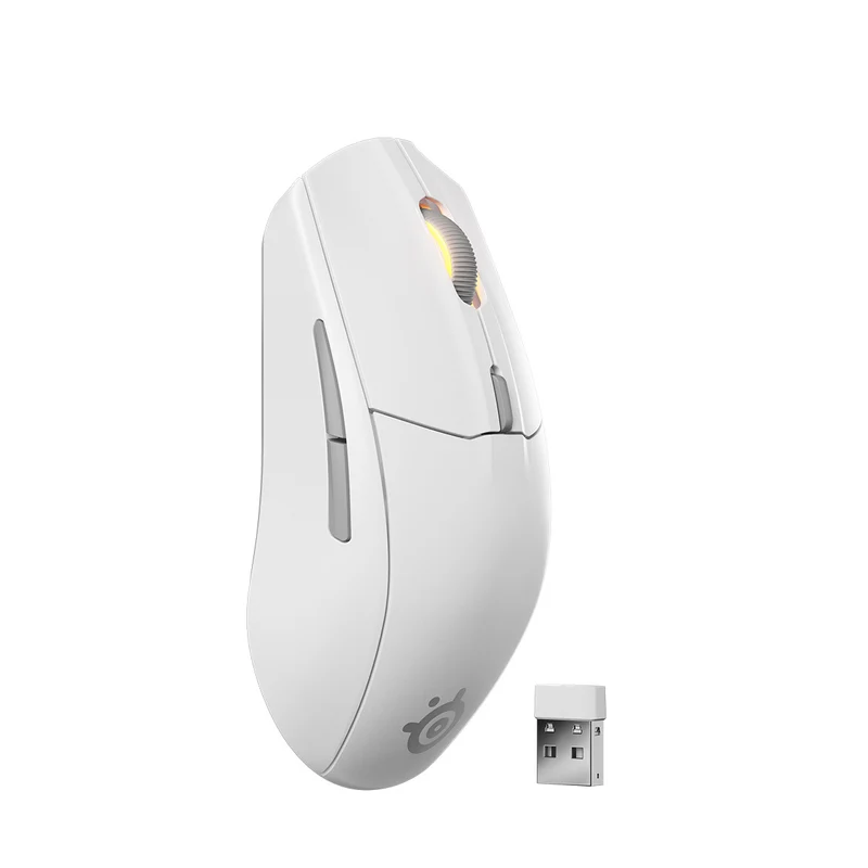 SteelSeries Rival 3 Wireless Gen 2 TrueMove Air Sensor Gaming Mouse (Black, White, Aqua, Lavender) (62523, 62524, 62526, 62525)