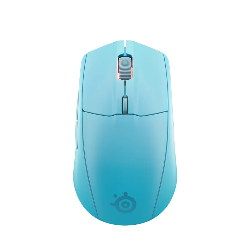 SteelSeries Rival 3 Wireless Gen 2 TrueMove Air Sensor Gaming Mouse (Black, White, Aqua, Lavender) (62523, 62524, 62526, 62525)
